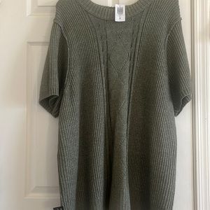 Chunky Knit Drop Shoulder Pullover